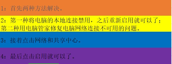 电脑网络连接不可用怎么办/无法识别网络怎么办