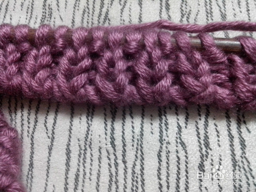 织完后平铺效果.