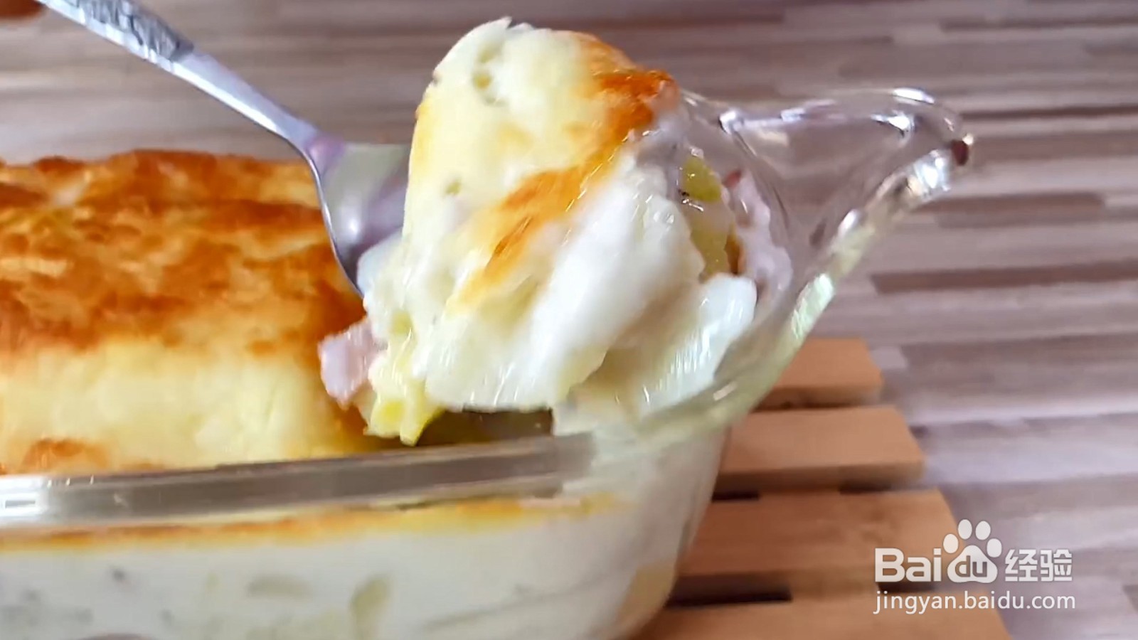 一分钟学会奶油焗白菜，老人小孩超级喜欢吃！