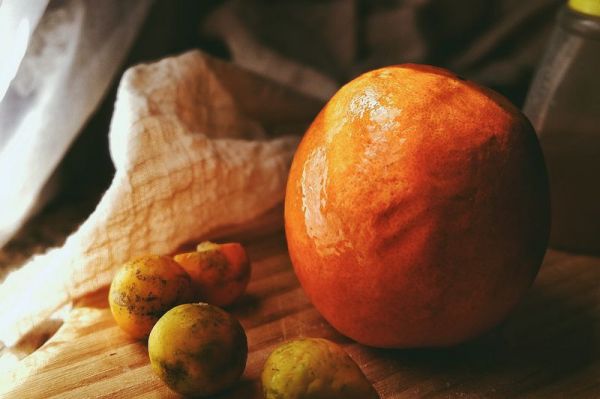 奶油水果可丽饼