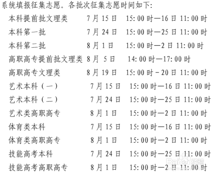 湖北省高考志愿填报流程图解