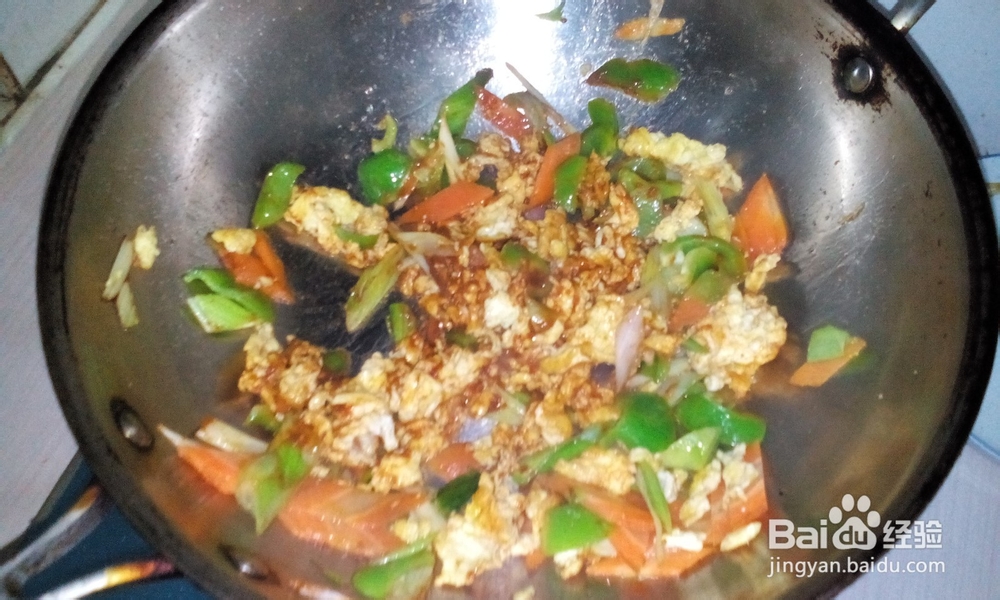 东北名菜大酱炒鸡蛋