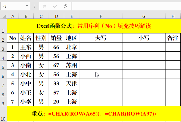 生成序列号的3种超级技巧,绝对的干货哦!