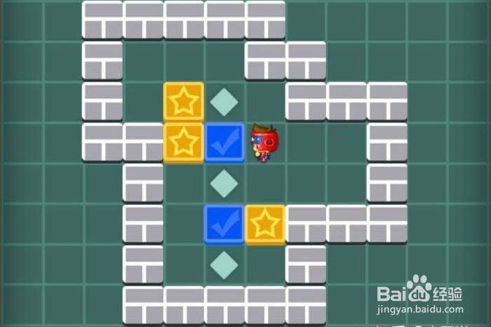 逻辑箱子手游第一关怎么通关