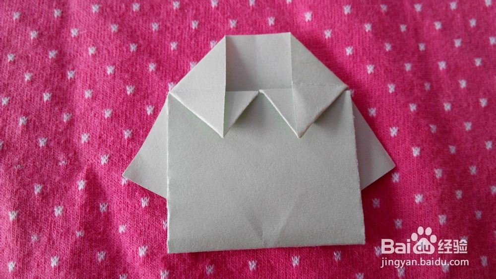 儿童折纸：短袖衬衣
