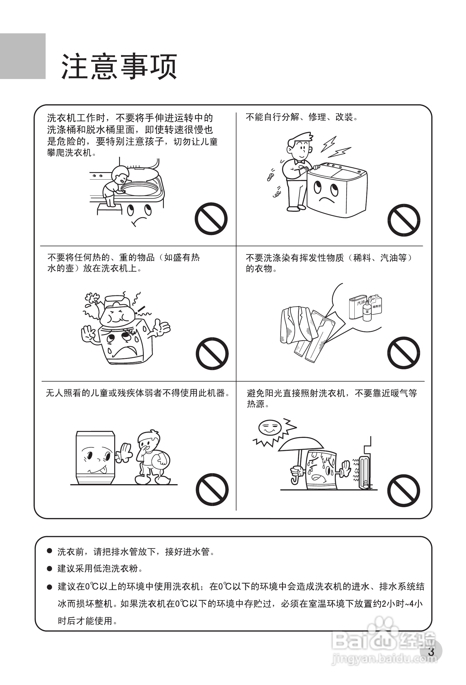 海尔双桶洗衣机XPB65-0523S型使用说明书