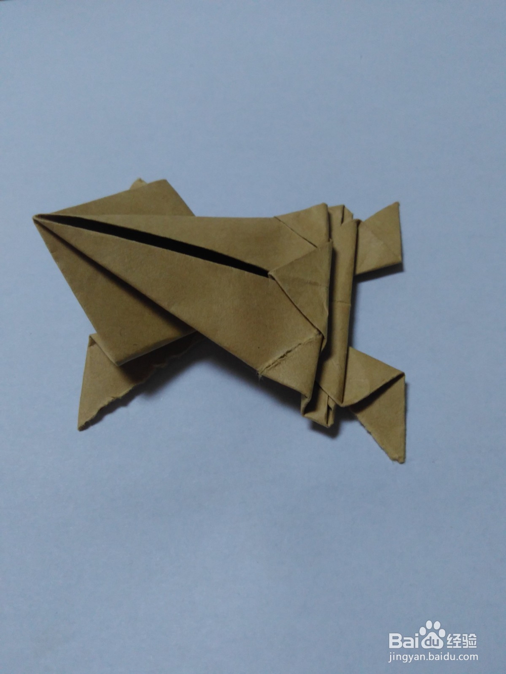 怎样折叠纸青蛙