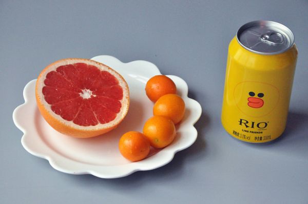 金桔西柚鸡尾酒