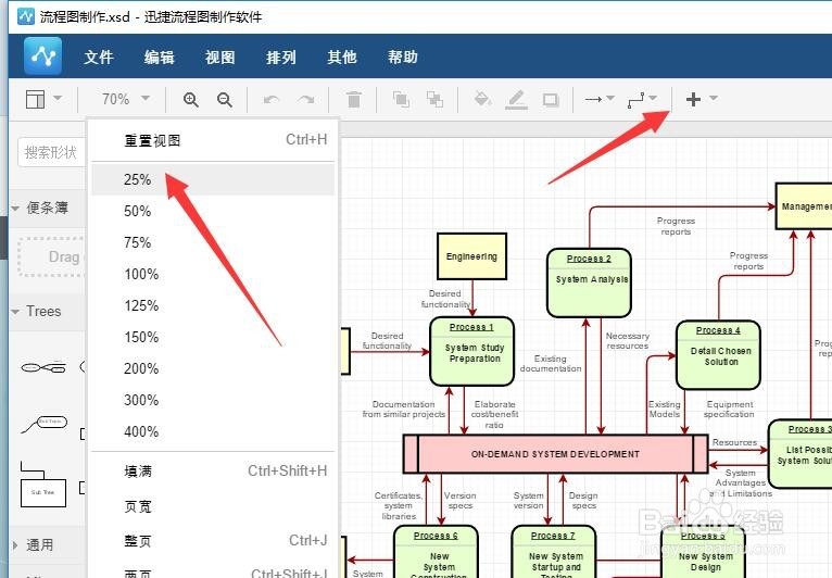 怎么绘制流程图 利用软件制作流程图方法