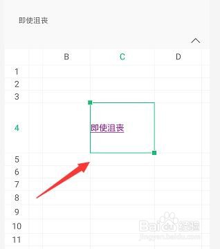 手机WPS表格中如何添加超链接