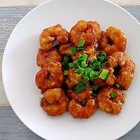 糖醋虾仁的家常做法