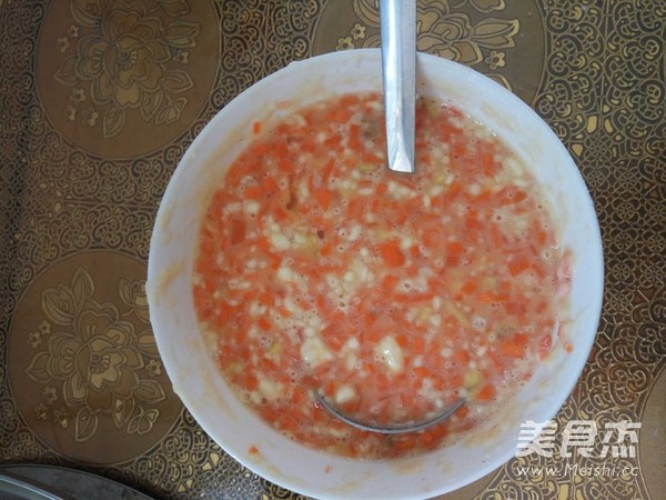 胡萝卜鸡蛋饼