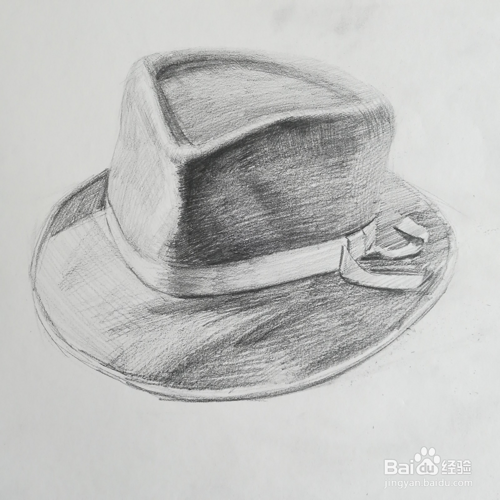 帽子的素描过程 素描帽子怎么画
