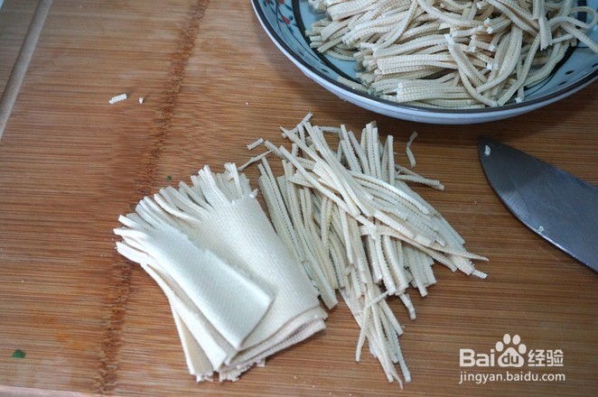 牛肉韭菜豆腐丝的做法