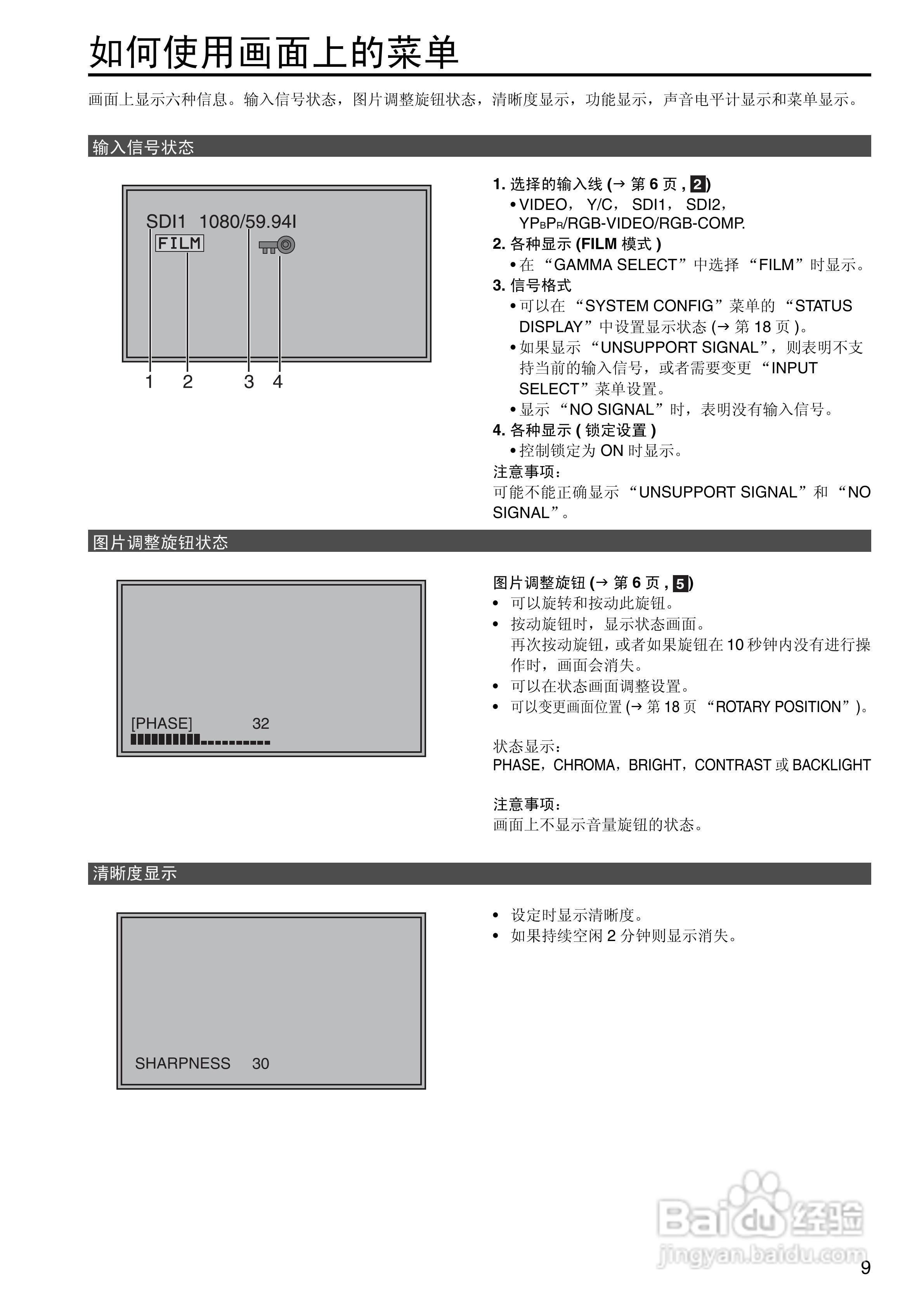 松下BT-LH2600WMC高清监视器操作手册:[1]