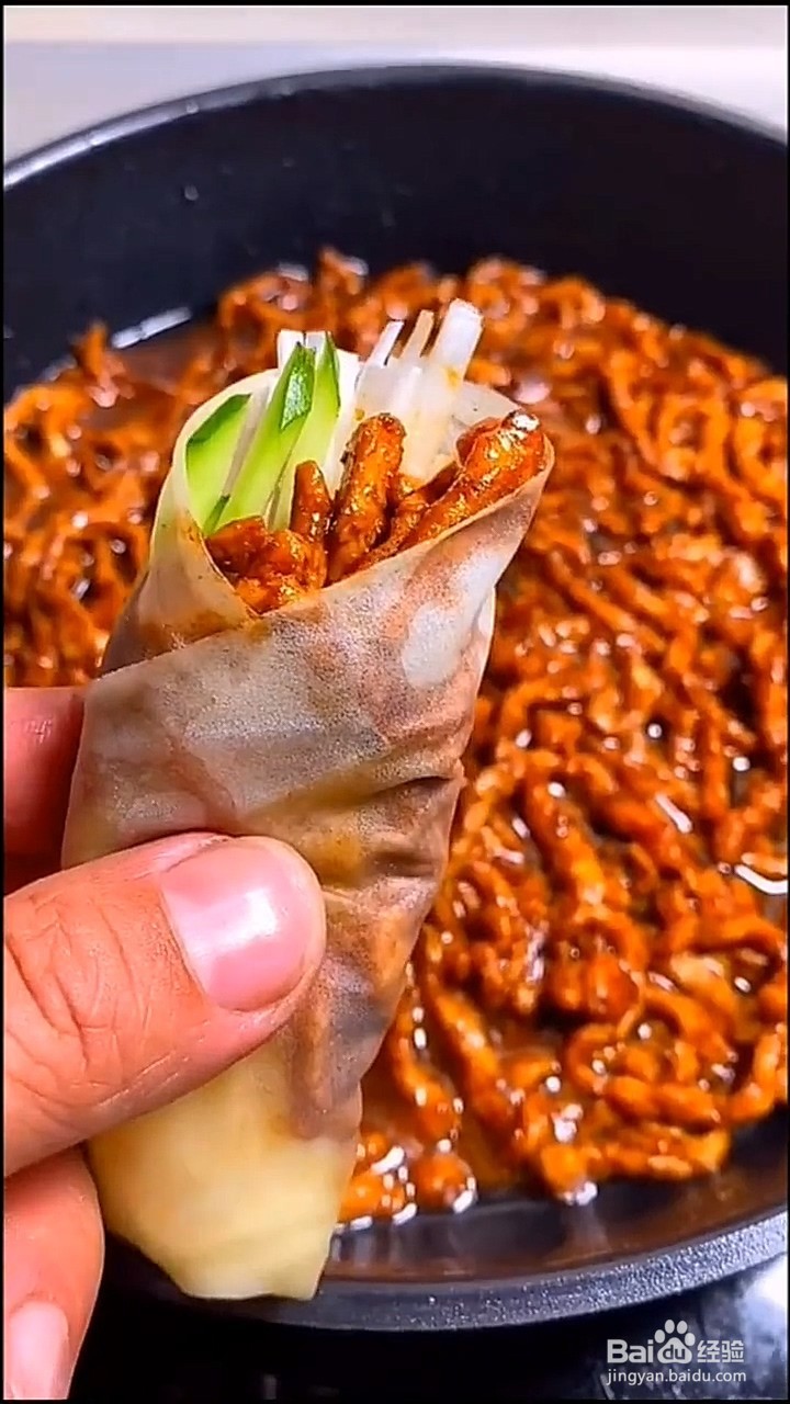 如何制作爽口的京酱肉丝？