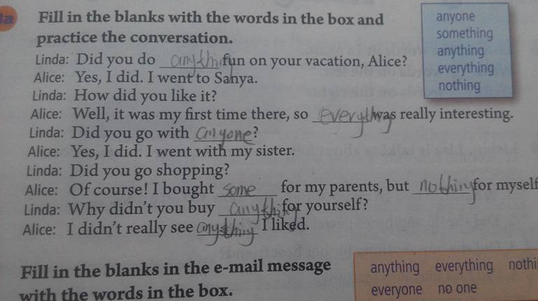 新教材八上英语p15页3a翻译