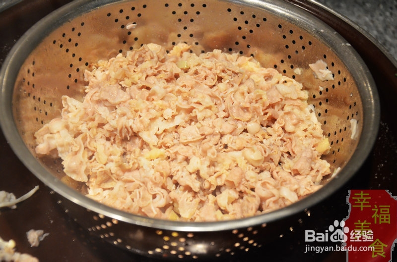 幸福美食：简易快手菜之油泼金针羊肉