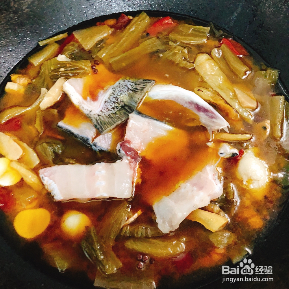 毫无压力做酸菜鱼