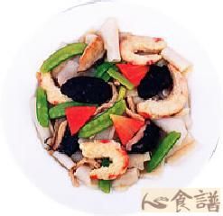 素菜系列[39]素锦炒鼎边趖