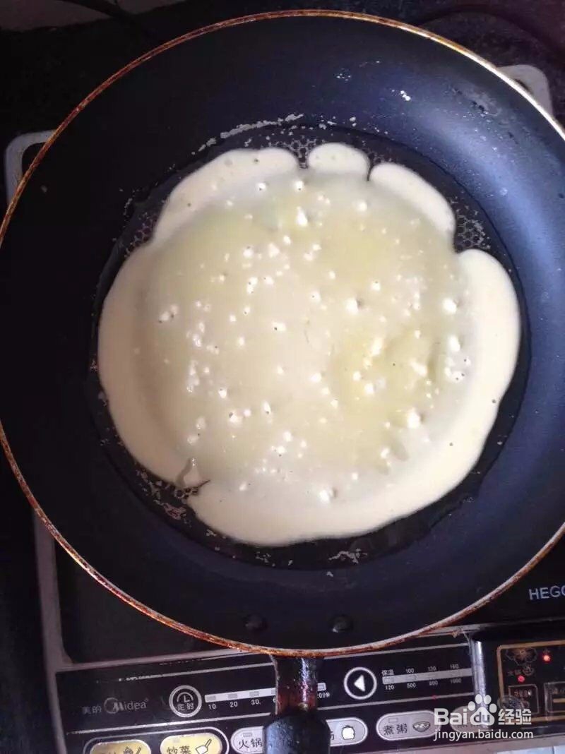 早餐美味鸡蛋饼
