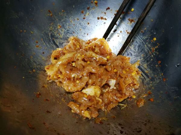 川味麻辣鸡柳烧豆腐