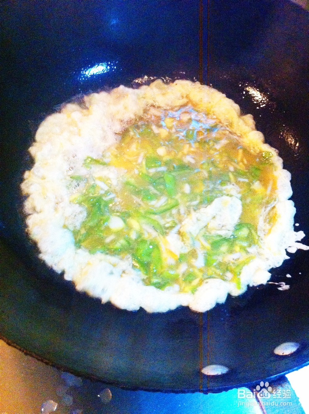 快手晚餐之尖椒摊鸡蛋,满满家的味道