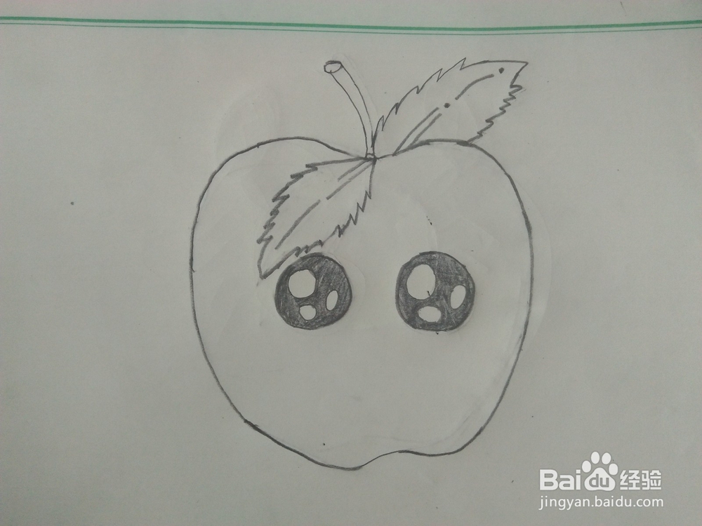 简笔画如何画苹果