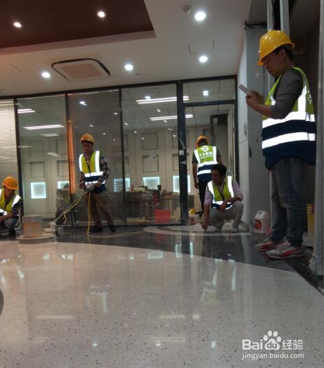 水磨石地面做法