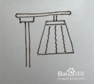 台灯的简笔画