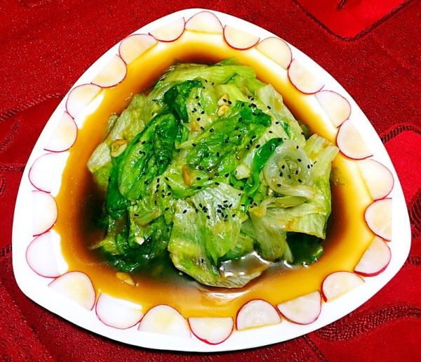 蚝油手撕西生菜