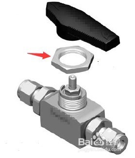 一种阀门加锁的方法