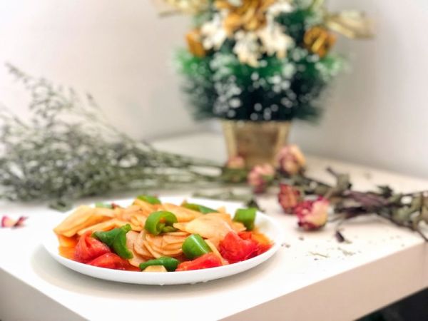 青椒番茄土豆片儿