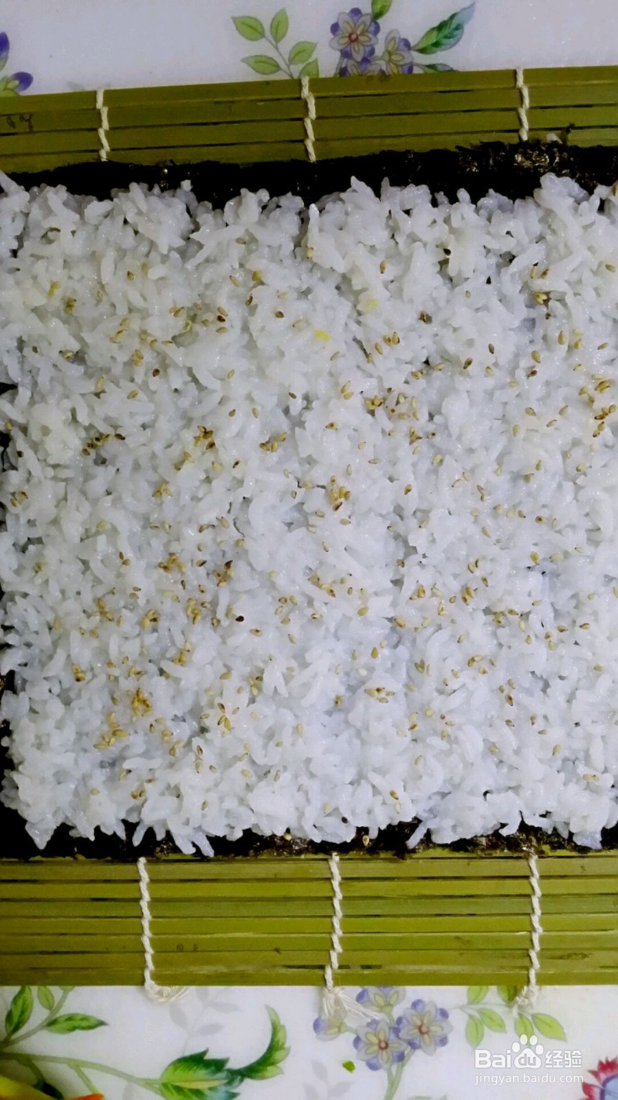 金枪鱼紫菜寿司卷的做法