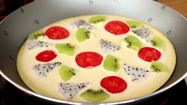 宝宝辅食 水果披萨