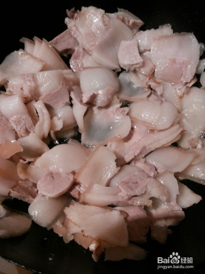 四川干豇豆回锅肉