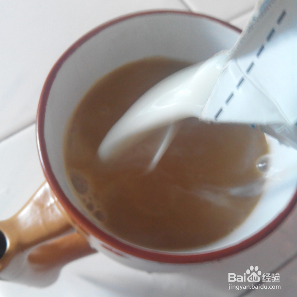 美食制作：咖啡布丁