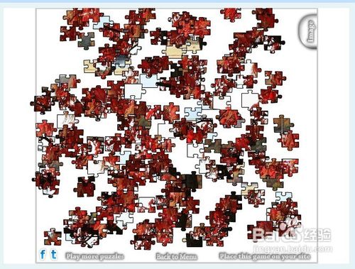 如何玩《枫叶拼图》小游戏