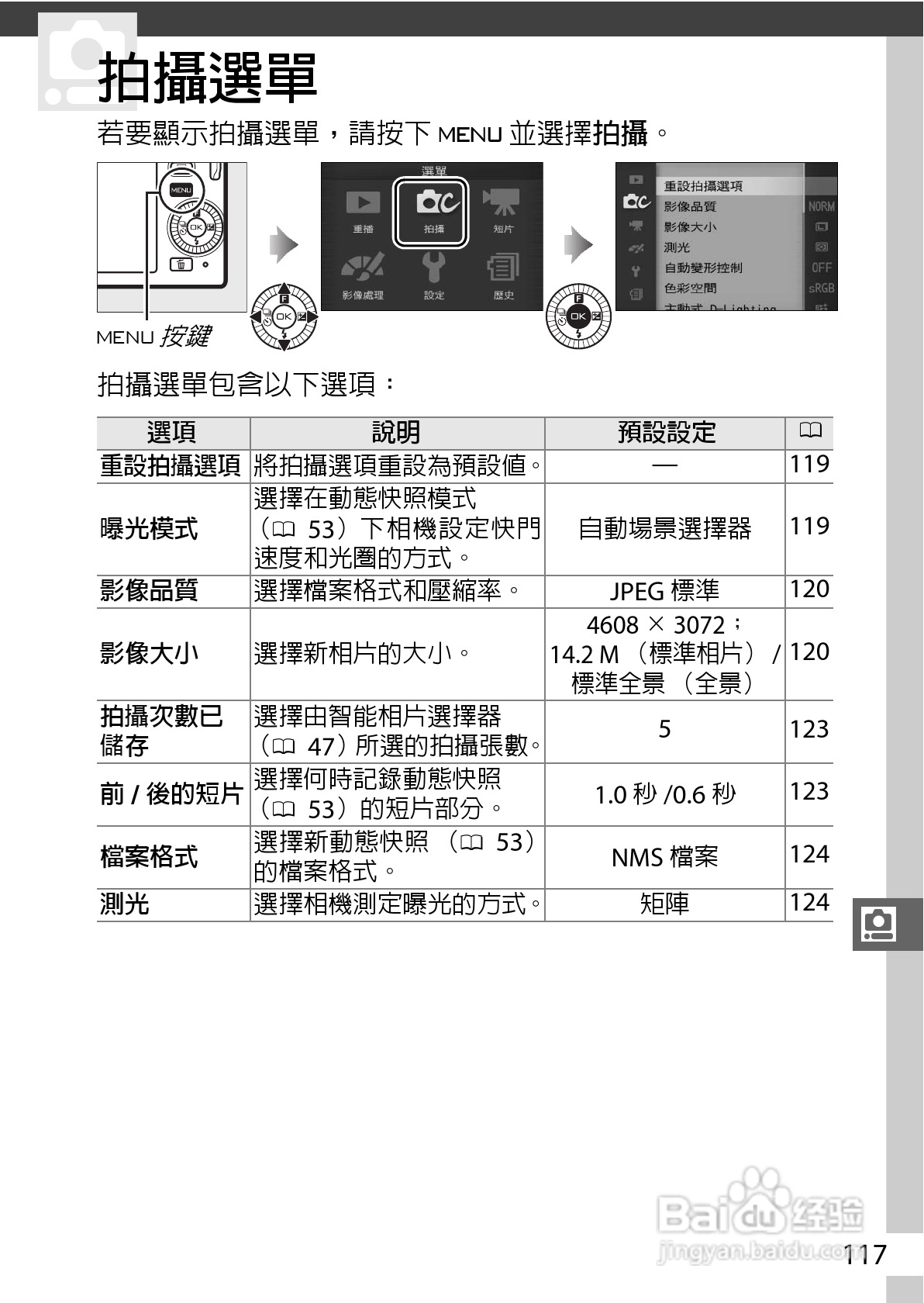尼康Nikon 1 J3数码相机说明书:[14]