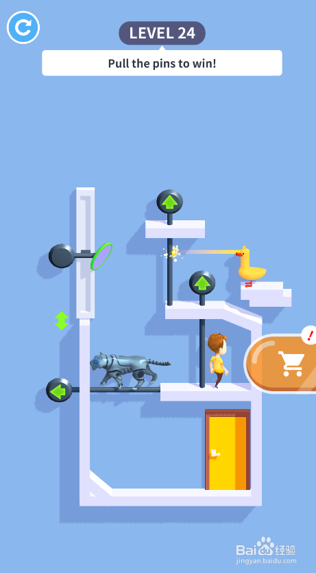 Run Away的LEVEL 24如何过关?