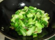 青菜香菇的做法