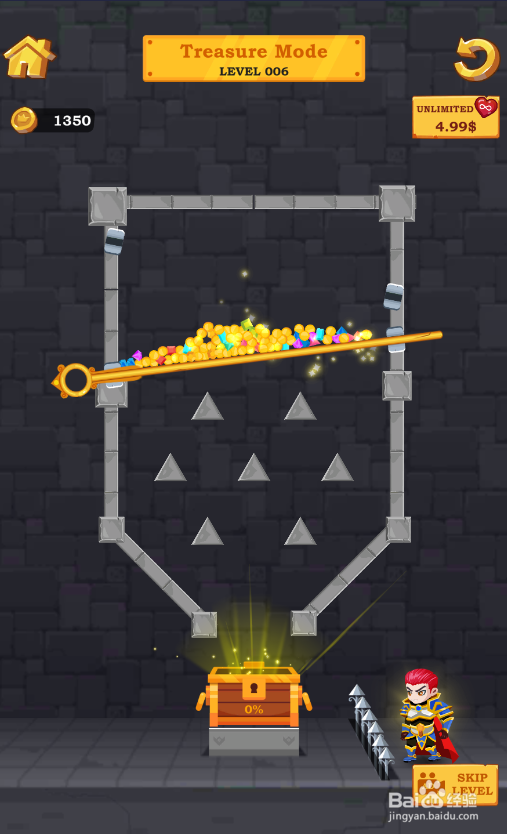 Teen Hero里Treasure Mode的LEVEL 6怎样通过