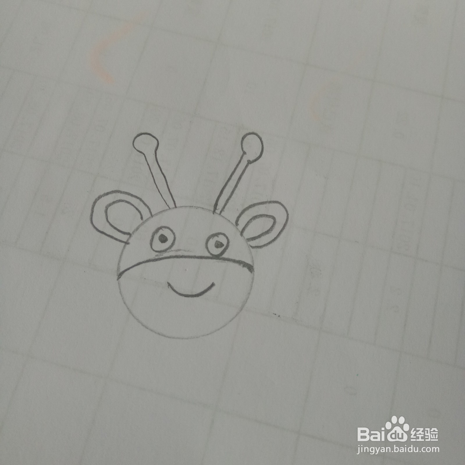 大班简笔画 示范画