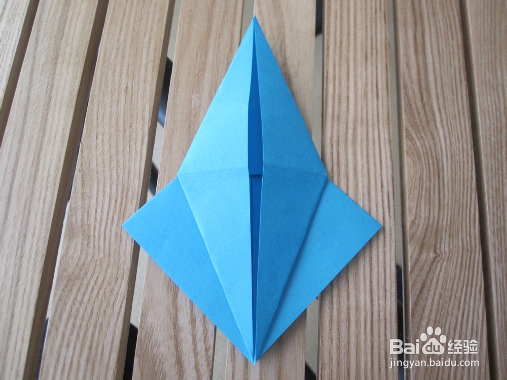 彩色八角星的折法