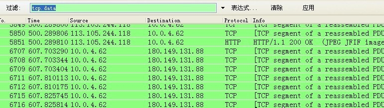 Wireshark Network Analyzer初识抓包工具示例