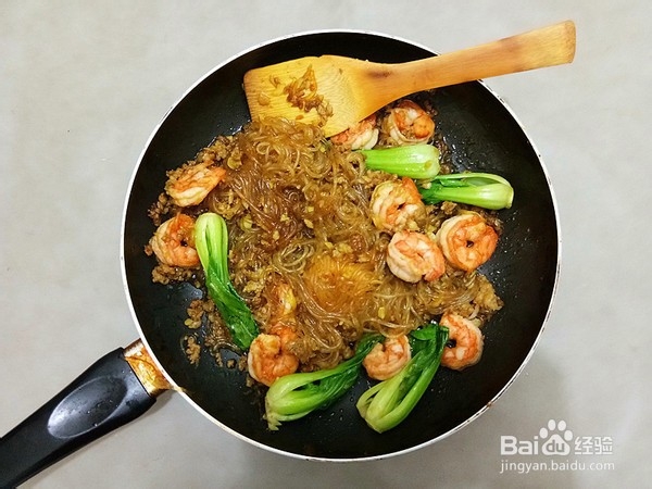 怎么做咖喱粉丝虾