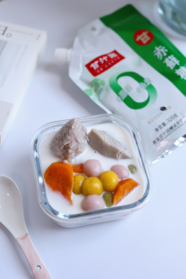 牛奶香芋番薯糖水