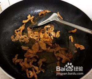健康养生佳品青椒炒肉丝的做法