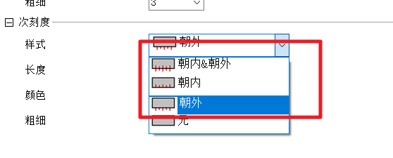 Origin如何修改次刻度线的朝向