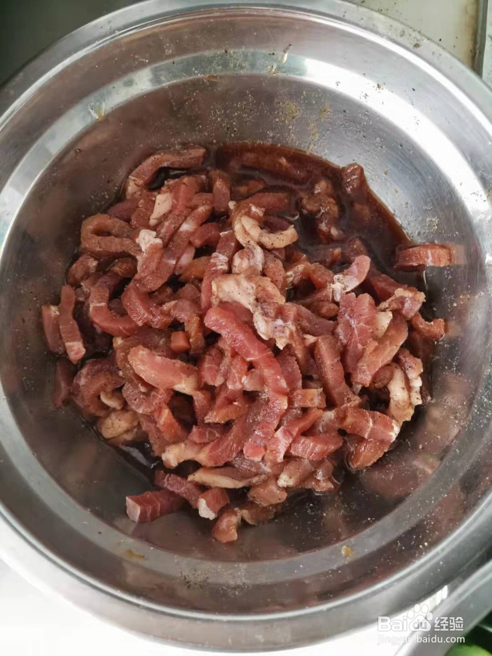 一道香嫩可口的小炒牛肉